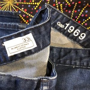👖 Vintage Gap 1968 Skinny Tall Jeans 👖
